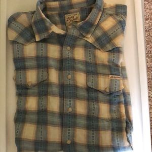 Men’s button down flannel